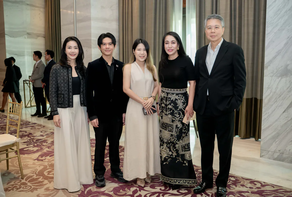 Dr. Waleerat attending Bvlgari's The Art of Timeless Value event in Bangkok in 2025
